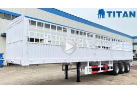 80 Ton Fence Semi Trailer