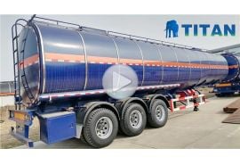 45000 L Stainless Steel Tanker Trailer