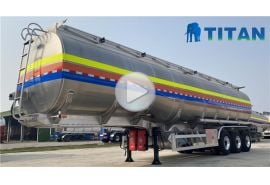 Aluminum Tanker Semi Trailer