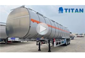 Stainless Steel Tanker Trailer