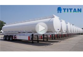 Tri Axle Palm Oil Tanker Trailer