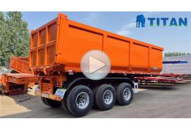 30CBM Semi Tipper Trailer