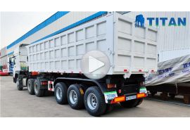 60 Ton Dump Semi Trailer