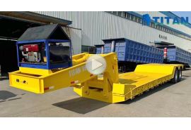 2 Axle RGN Lowboy Trailer