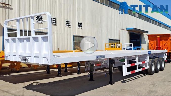 Flatbed Trailer with Front Board