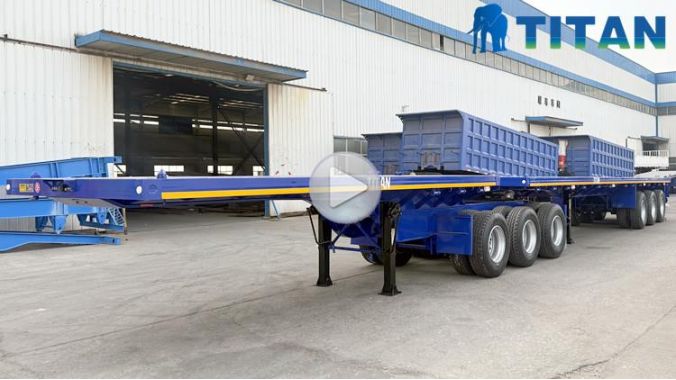 Flat Deck Super Link Trailer