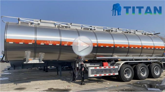 Stainless Steel Tanker Trailer