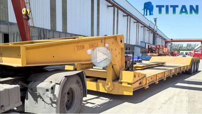 Tri Axle RGN Lowboy Trailer