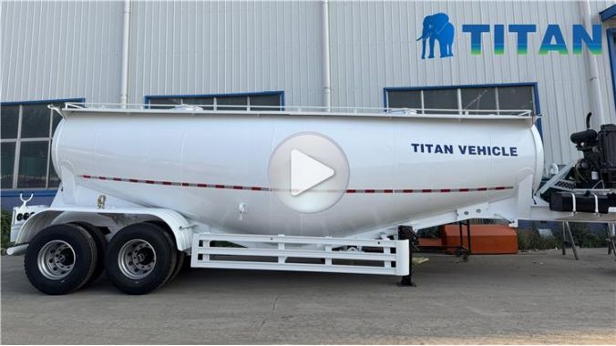 2 Axle Cement Tanker Trailer