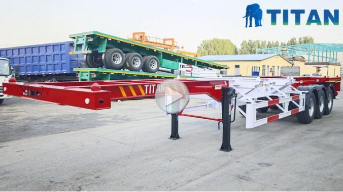 Tri Axle Container Chassis