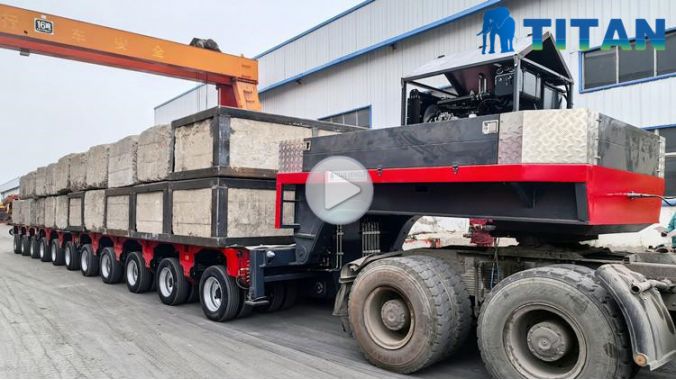 Hydraulic Multi Axle Trailer